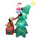 Impact Canopy Christmas Inflatable 6ft Dog Bite Santa 513001006 - alternate 1